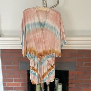 Boho tie dye Romper